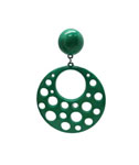 Flamenco Earrings in Plastic with Holes. Green 2.479€ #502823473VRD
